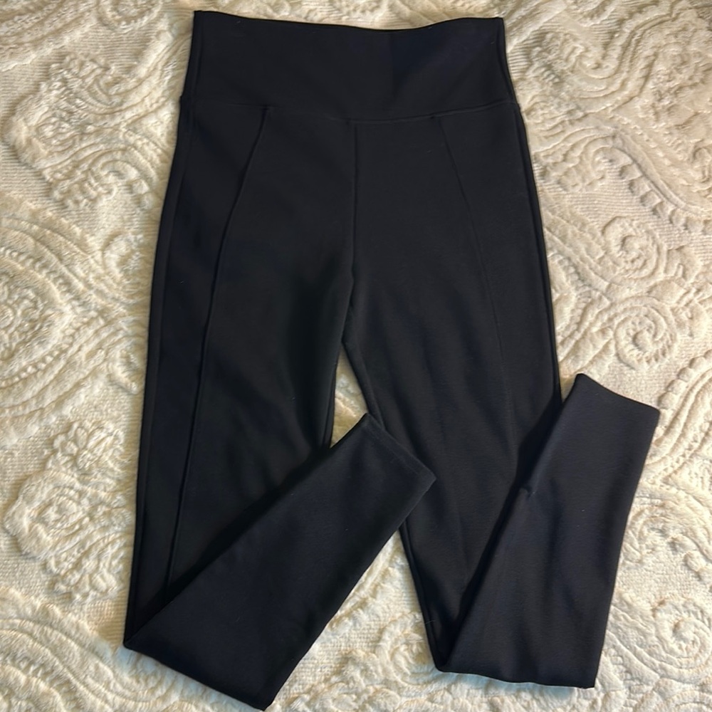 Spanx Assets Women's Black High-Waisted leggings